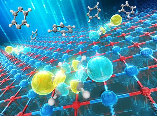 Scientific cover picture illustration services Physical Chemistry